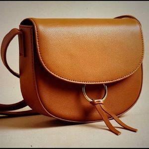 NWT JJ Winters Leather Crossbody Bag